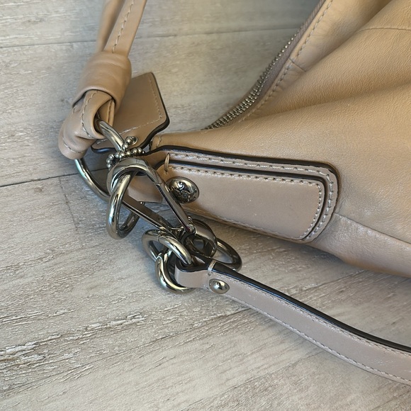 Coach Kristin Taupe Large Hobo Crossbody  Style 14769 - Picture 12 of 13